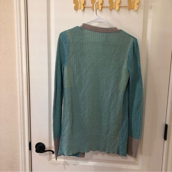 MARC BY MARC JACOBS marled teal‎ cardigan - Picture 4 of 4